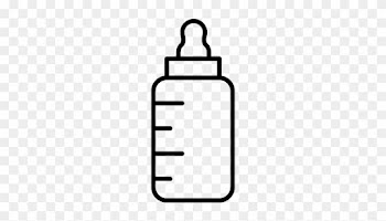 Feeding Bottle Vector - Baby Bottle Clip Art