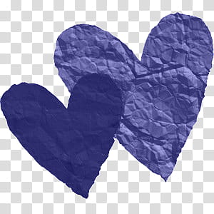 Feeling blue, purple heart illustration transparent background PNG clipart