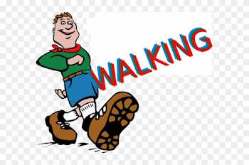Feet Clipart Child Walking - Clip Art Of Walking