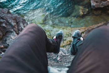 Feet Hang Over Edge