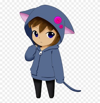 Feline Clipart Chibi - Chibi Girl Cat