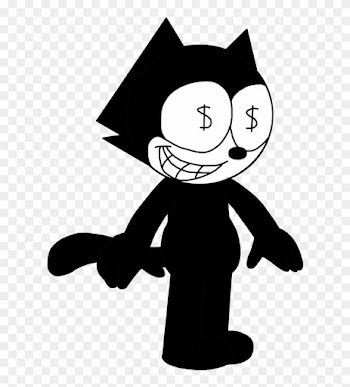 Felix With Money On His Eyes By Marcospower1996 - Felix The Cat Money
