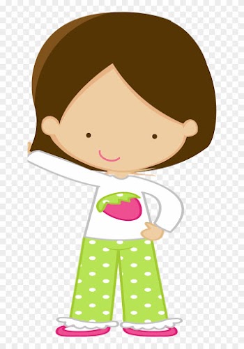 Felt- People 2 - Desenho De Boneca De Pijama