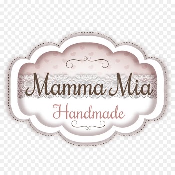 Felt Sheep Logo Wool Rubber stamp - Mamma Mia 