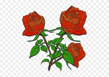 Felted-roses - Hybrid Tea Rose