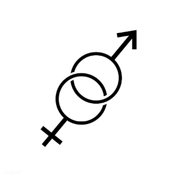 Female and male symbols overlapping graphic i.. | Free stock vector - 444690