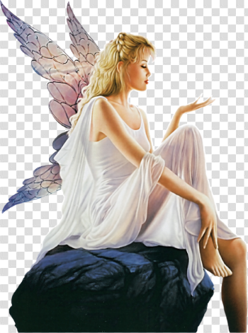 Female Angel PNG Transparent Image