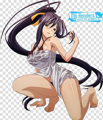 Female anime character MG Renders , Anime High School DxD Drawing Manga, Anime transparent background PNG clipart