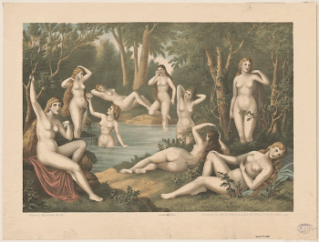 Female bathers, no. 4 | Free Photo - rawpixel