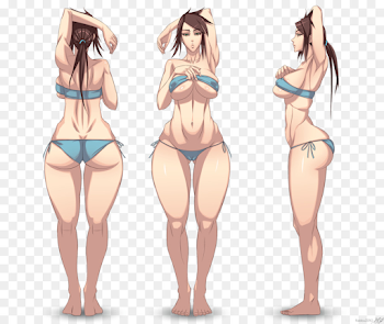 Female body shape Drawing Human body Woman - body png download ...