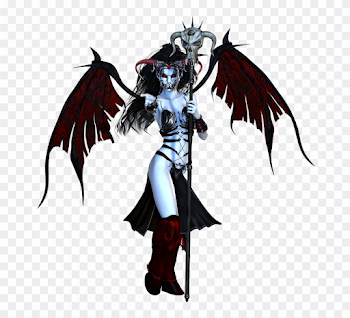 Female Demon Transparent Background Clipart (#1915455) - PinClipart