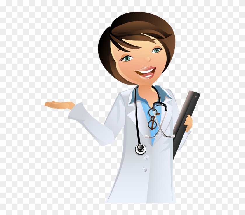 Female Doctor Cartoon Png
