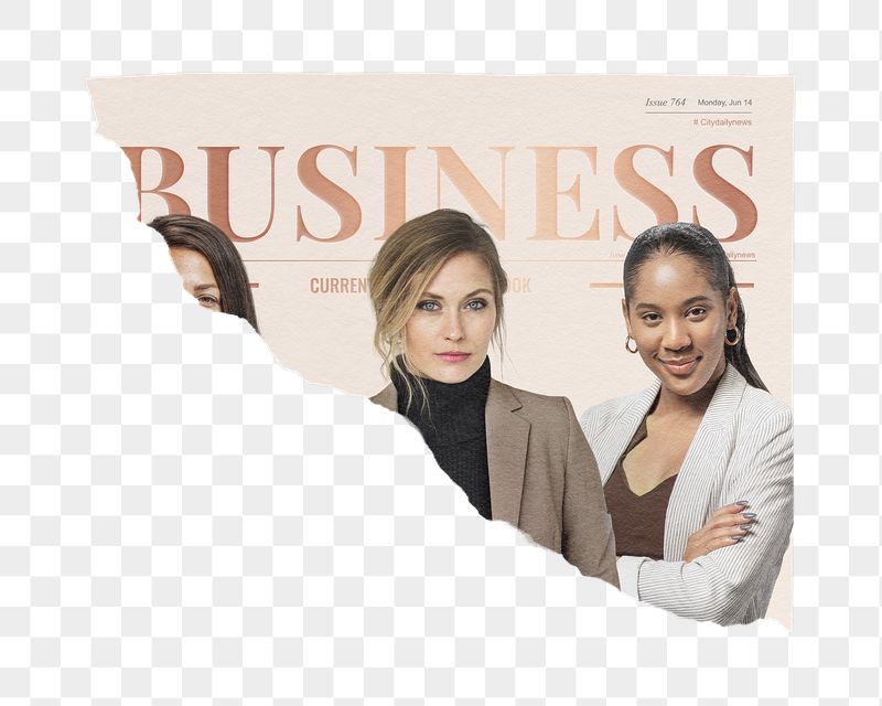 Female entrepreneurs png sticker, ripped | Free PNG - rawpixel