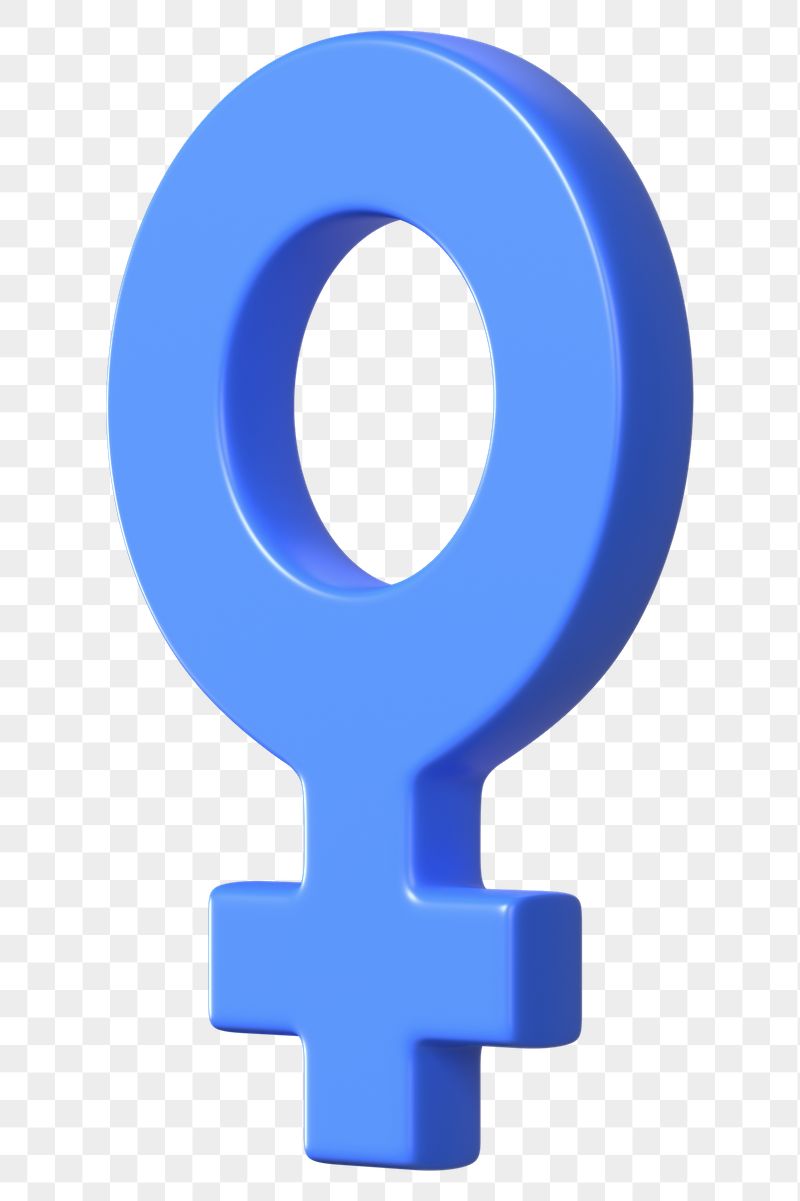 Female gender symbol png 3D | Free PNG - rawpixel