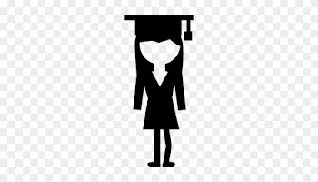 Female Graduate Vector - Girls Png Icon