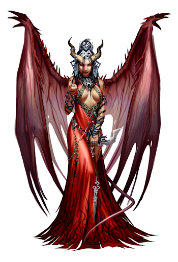 Female half-succubus human witch demoniac archmage - Areelu ...