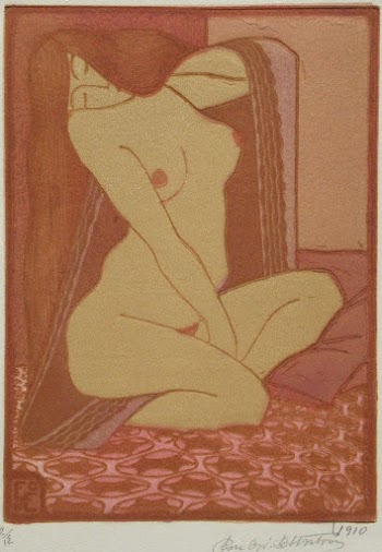 Female nude, 1910, Eric O. | Free Photo - rawpixel