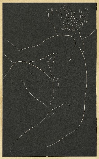 Female nude, seated. (1937) by Eric | Free Photo Illustration - rawpixel