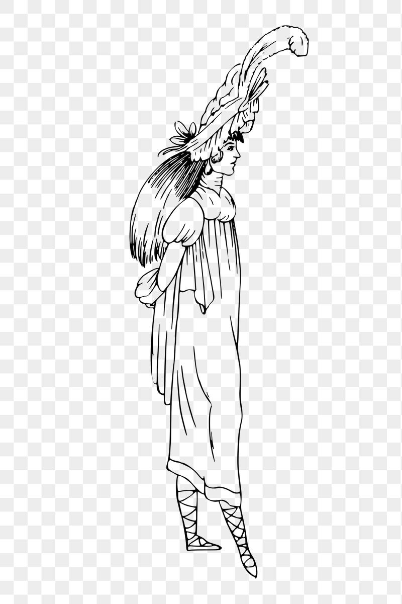 Female performer png sticker illustration, | Free PNG - rawpixel