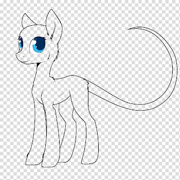 Female Pony Base  FU, black animal transparent background PNG clipart