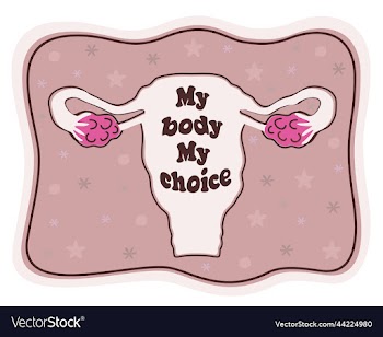 female reproductive system with