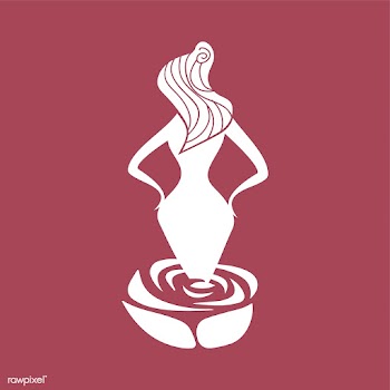 Female silhouette with an hourglass figure ve.. | Free stock vector - 519235