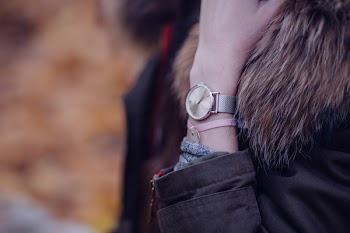 Female silver watch 2