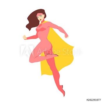 Female superhero or superheroine