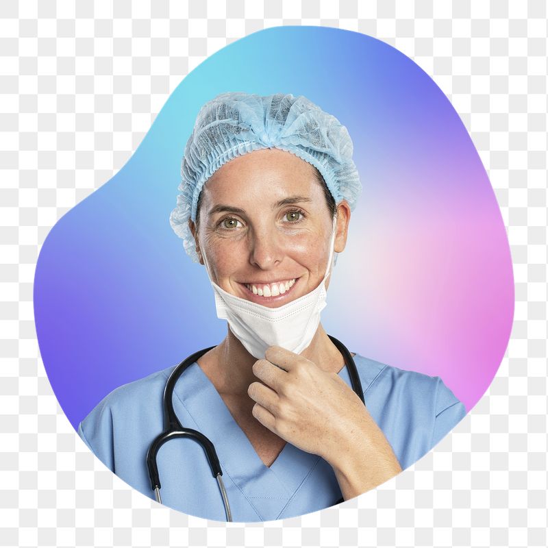 Female surgeon png, transparent background | Free PNG - rawpixel