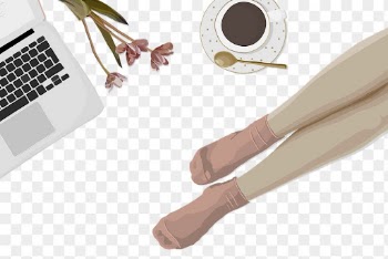 Feminine background png, beauty blogger | Free PNG - rawpixel