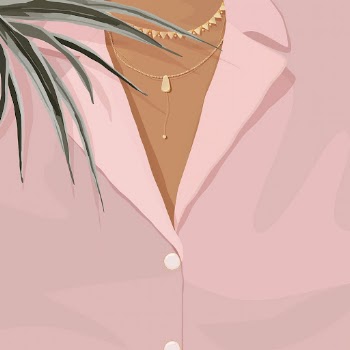 Feminine pink background, women&rsquo;s fashion | Free Vector Illustration - rawpixel
