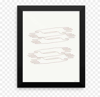 Feminism Drawing Fine Art Png Library Library - Picture Frame