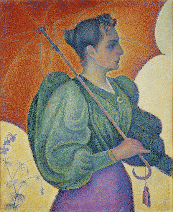 Femme &agrave; l'ombrelle (1893) painting | Free Photo - rawpixel