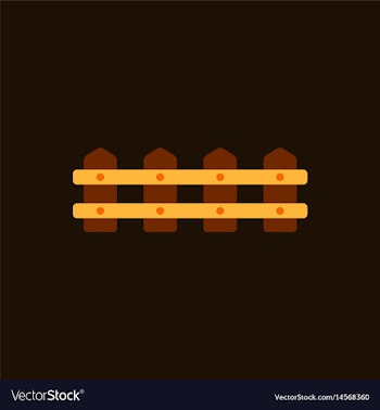 Fence icon vector image