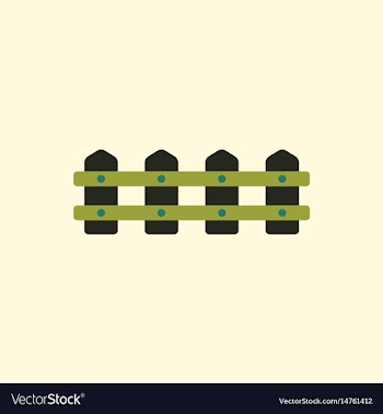 Fence icon vector image