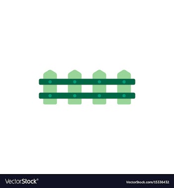 Fence icon vector image