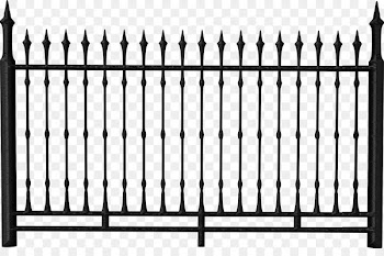 Fence Iron railing Clip art - Gothic style building fence 