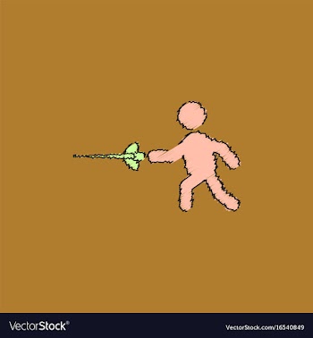 Fencing player fencer swordsman athletes vector image