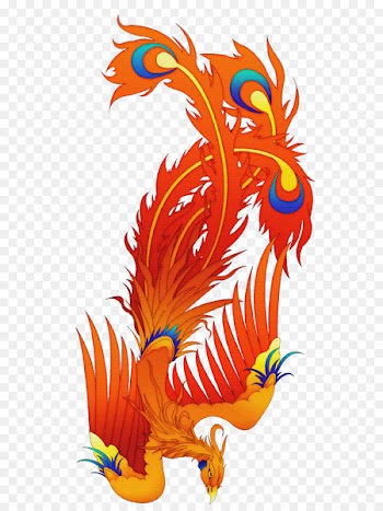 Fenghuang Phoenix Tattoo - new chinese typesetting design 