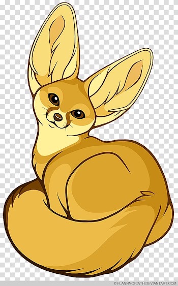 Fennec fox Work of art, fennec fox transparent background PNG clipart