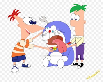Ferb Fletcher Phineas Flynn Drawing Darth Maul - doraemon 