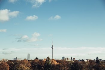 Fernsehturm Berlin From Distance