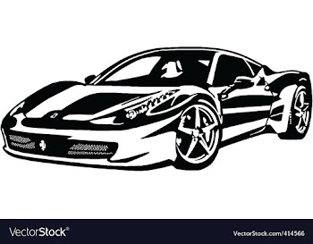 Ferrari 458 Italia vector image