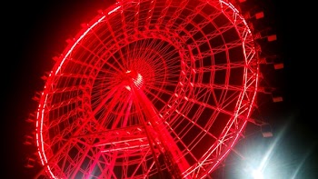 Ferris Wheel during Night Time