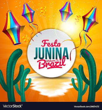 festa junina background with element and more