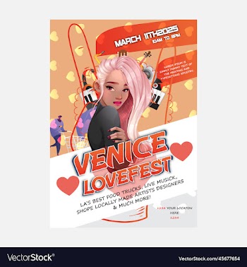festival flyer template