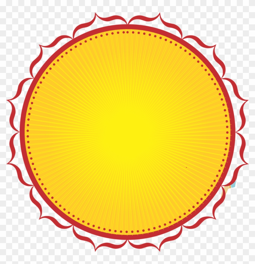 Festival Label Vector Round - Vector Round Design Png
