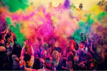 Festival Of Colours Tour The Color Run Holi Party - happy holi 