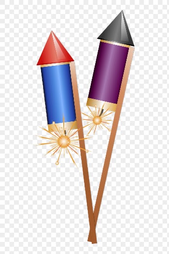 Festive fireworks png sticker, transparent | Free PNG - rawpixel