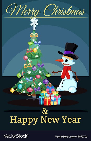 festive greeting card postcard santa claus lair